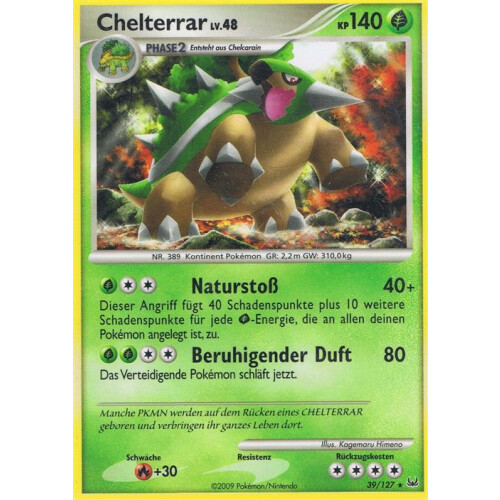 Chelterrar - 39/127 - Reverse Holo