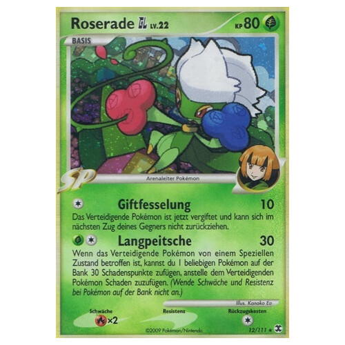 Roserade GL - 12/111 - Reverse Holo