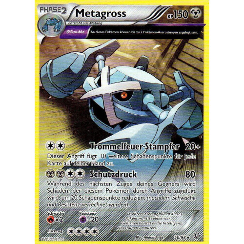 Metagross - 50/98 - Rare