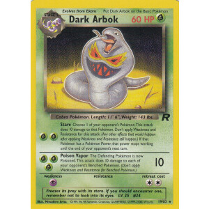 Dark Arbok - 19/82 - Rare