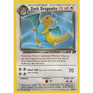 Dark Dragonite - 22/82 - Rare