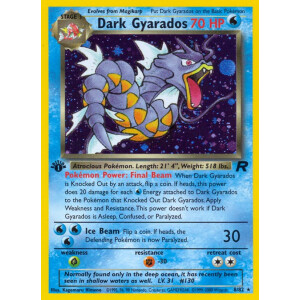 Dark Gyarados - 8/82 - Holo 1st Edition