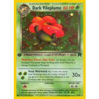 Dark Vileplume - 13/82 - Holo 1st Edition