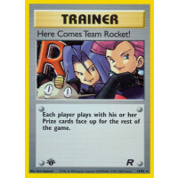 Here Comes Team Rocket! - 15/82 - Holo 1st Edition