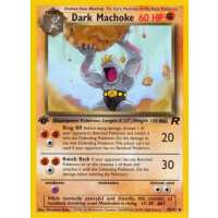 Dark Machoke - 40/82 - Uncommon 1st Edition