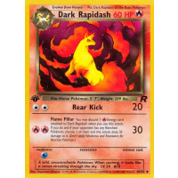 Dark Rapidash - 44/82 - Uncommon 1st Edition
