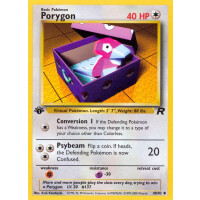 Porygon - 48/82 - Uncommon 1st Edition
