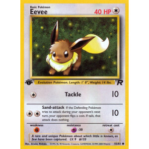 Eevee - 55/82 - Common 1st Edition