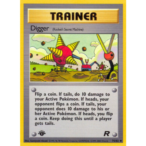 Digger - 75/82 - Uncommon 1st Edition
