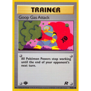 Goop Gas Attack - 78/82 - Common 1st Edition