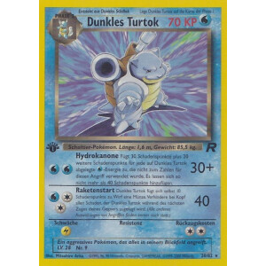 Dunkles Turtok - 20/82 - Rare 1st Edition