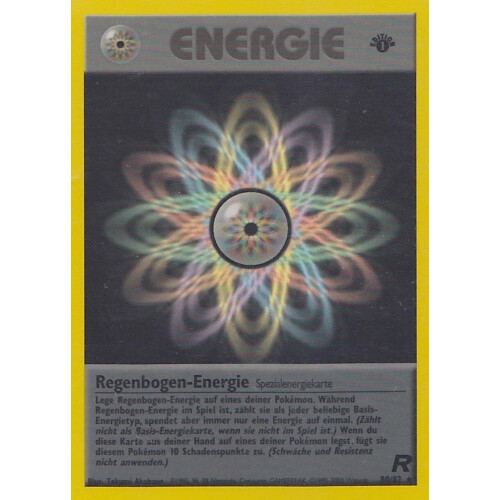 Regenbogen-Energie - 80/82 - Rare 1st Edition