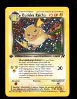 Dunkles Raichu - 83/82 - Holo 1st Edition