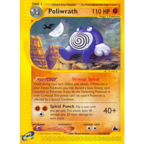 Poliwrath - 26/144 - Rare