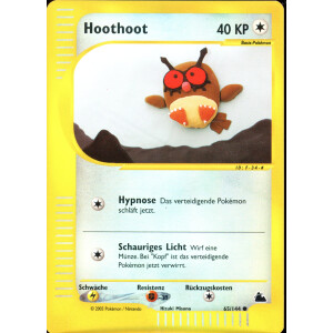 Hoothoot - 65/144 - Reverse Holo