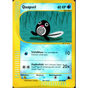 Quapsel - 87/144 - Reverse Holo