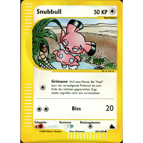 Snubbull - 101/144 - Reverse Holo