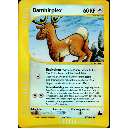 Damhirplex - 102/144 - Reverse Holo