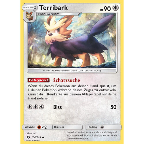 Terribark - 104/149 - Reverse Holo