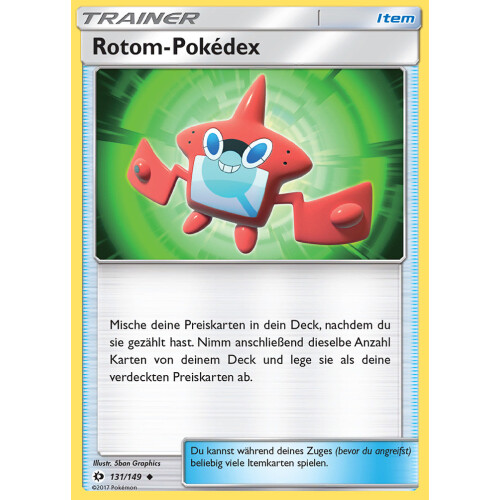 Rotom-Pokedex - 131/149 - Reverse Holo