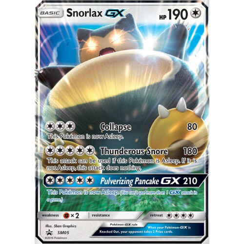 Snorlax GX - SM05 - Promo