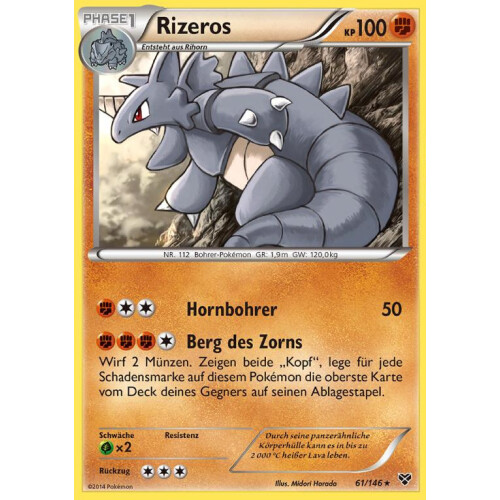 Rizeros - 61/146 - Reverse Holo