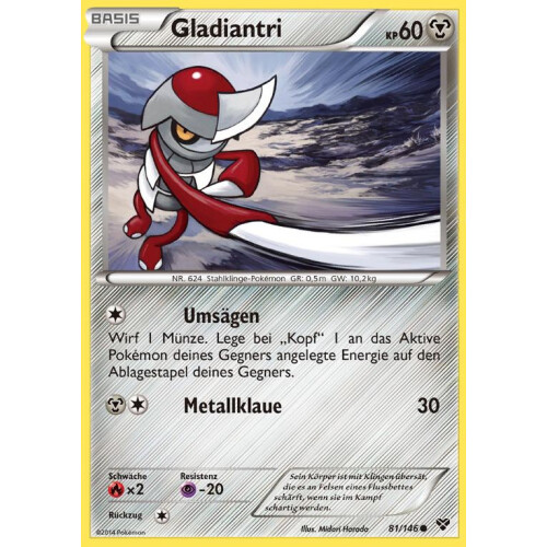 Gladiantri - 81/146 - Reverse Holo