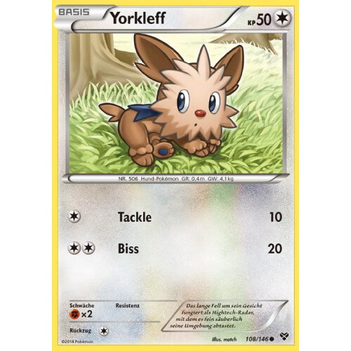 Yorkleff - 108/146 - Reverse Holo