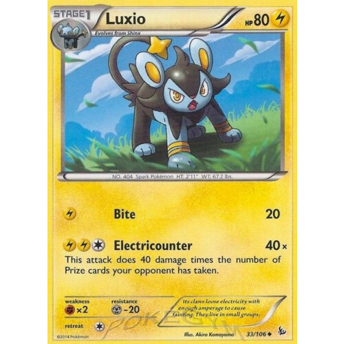 Luxio - 33/106 - Uncommon