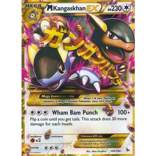 M Kangaskhan-EX - 109/106 - Shiny