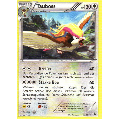 Tauboss - 77/106 - Reverse Holo