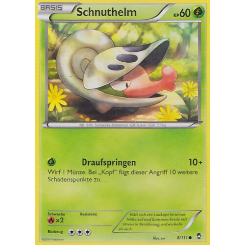 Schnuthelm - 8/111 - Reverse Holo