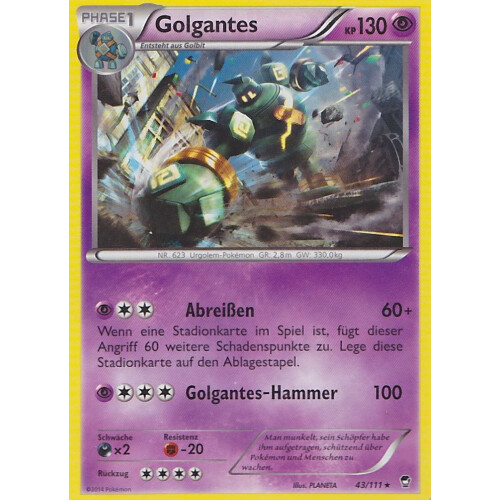 Golgantes - 43/111 - Reverse Holo