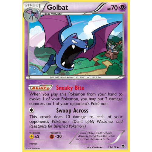 Golbat - 32/119 - Uncommon