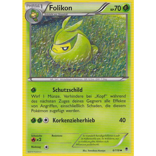 Folikon - 6/119 - Reverse Holo