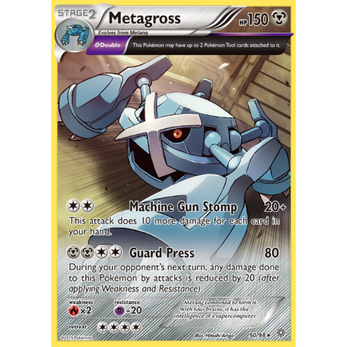 Metagross - 50/98 - Rare