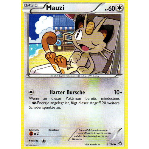 Mauzi - 61/98 - Reverse Holo