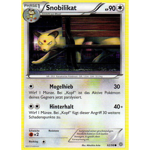 Snobilikat - 62/98 - Reverse Holo