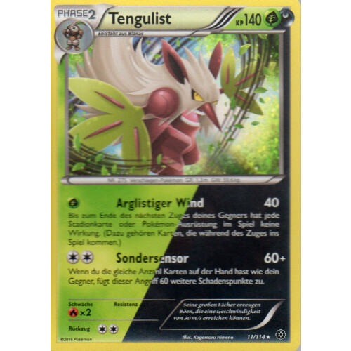 Tengulist - 11/114 - Reverse Holo
