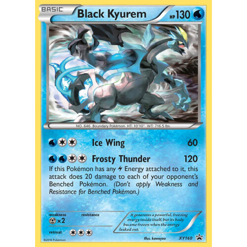 Black Kyurem - XY160 - Promo