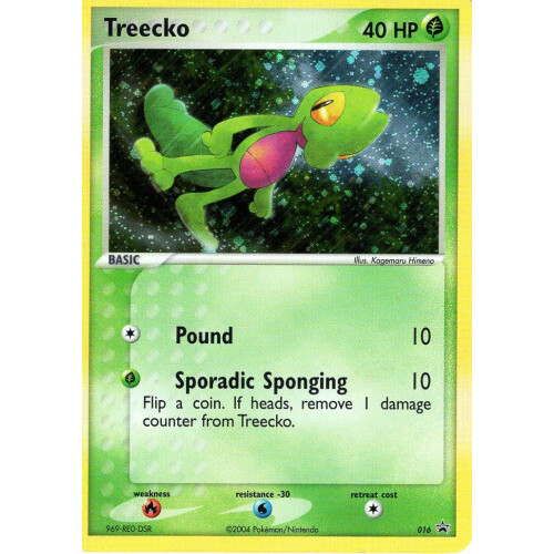 Treecko - 016 - Promo