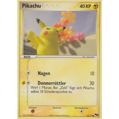 Pikachu - 16/17 - Promo