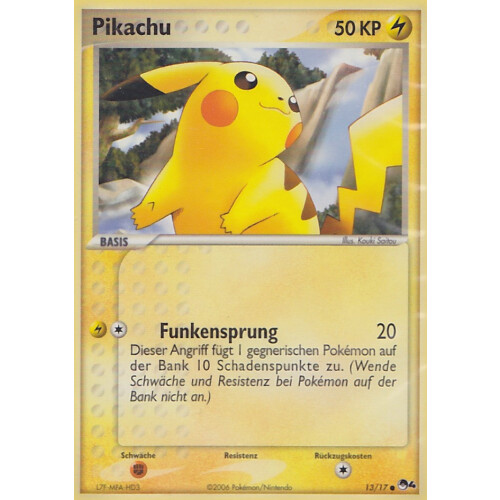 Pikachu - 13/17 - Promo