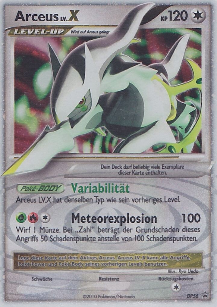 Arceus LV.X - DP56 - Promo