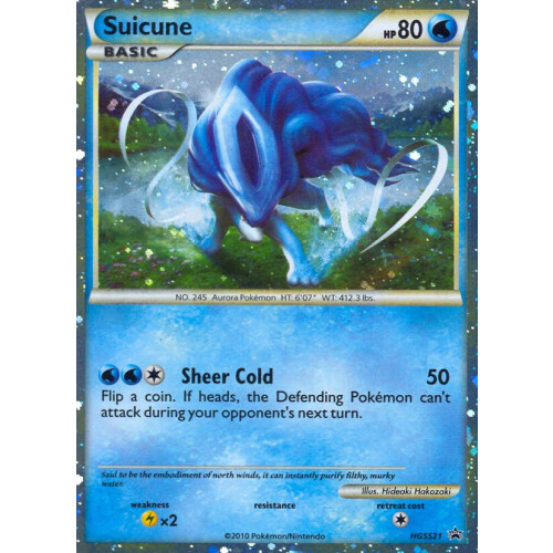 Suicune - HGSS21 - Promo