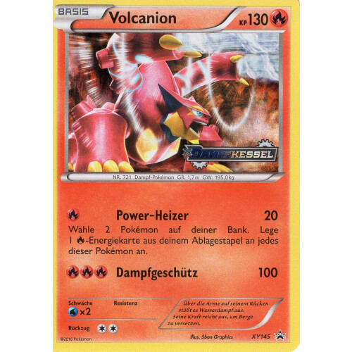 Volcanion - XY145 - Promo