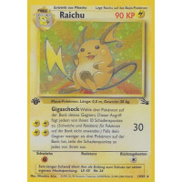 Raichu - 14/62 - Holo 1st Edition