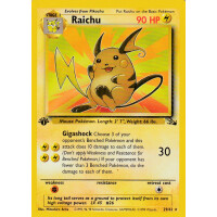 Raichu - 29/62 - Rare 1st Edition