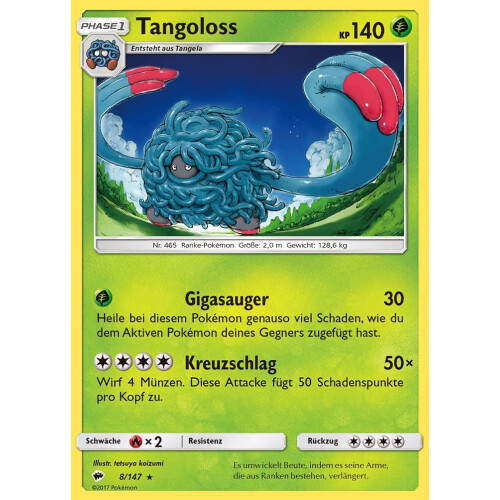 Tangoloss - 8/147 - Rare