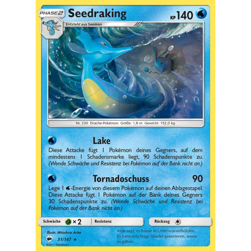 Seedraking - 31/147 - Holo